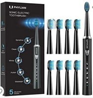 613 Phylian Sonic Electric Toothbrush for Adults H