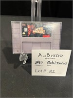 Metal Warriors cartridge for Super Nintendo (SNES)
