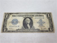 1923 Large Bill $1 Silver Certificate