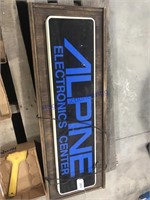 Alpine Electronics Center light- does not light up