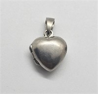 Heart Pendant For Pictures Sterling Silver