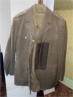 Military uniform shirt jacket pants
