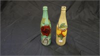 Decorative bottles.