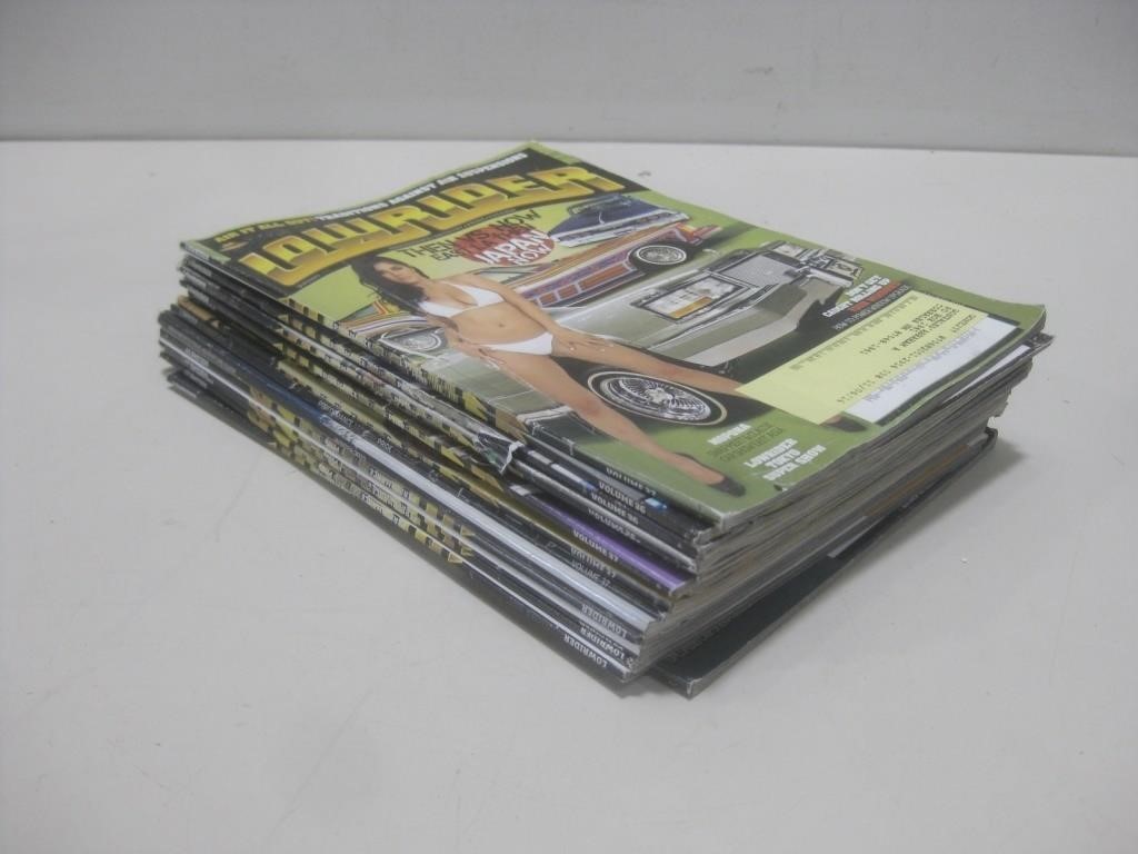 Sixteen Low Rider Magazines
