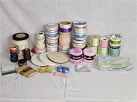 Lg Group of Ribbon Spools