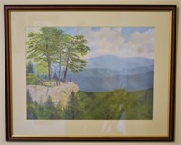 W. Russell Briscoe Mountain Vista Print