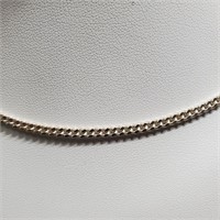 $600 Silver Curban Chian Necklace