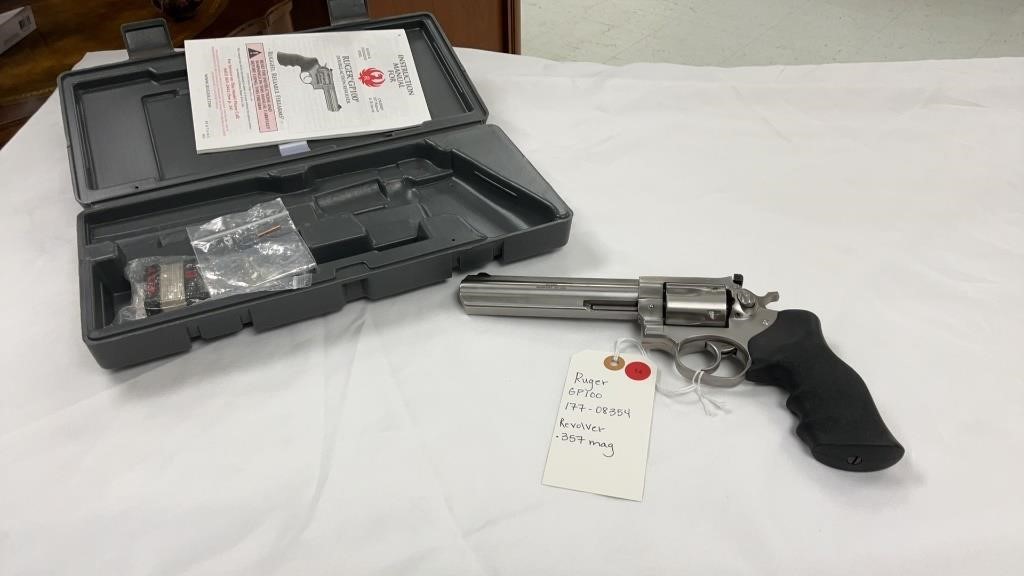 RUGER GP100 SN# 177-08354 REVOLVER .357 MAG