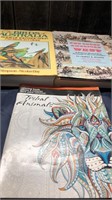 Tribal Animals Coloring Book, Birds & Western Book
