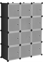 New- SONGMICS Cube Storage Organizer, 12-Cube
