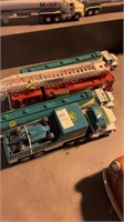 Lot of 4 Hess Trucks All Missing Parts