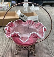 Cranberry Bride's Basket