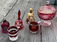 Pilgrim Cranberry Glass and More
