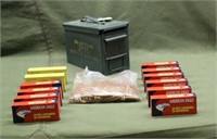 (740) Rounds Assorted .223 Ammo & Ammo Can