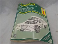 Lincoln repair book