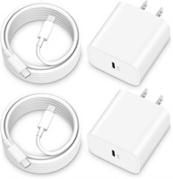 LUOSIKE Fast Charger iPhone Charger - 2Pack