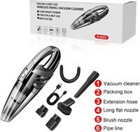 Car Vacuum Cordless Rechargeable, Portable Handhel