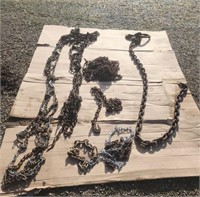 Log chain Pieces and tire chains