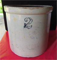 2 GALLON STORAGE CROCK