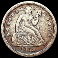 1852-O Seated Liberty Dime CLOSELY UNCIRCULATED