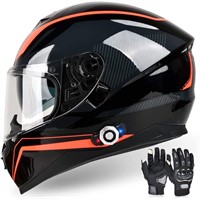 Bluetooth Integrated Motorcycle Helmet size Large