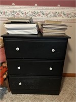 3 Drawer Chest & Contents