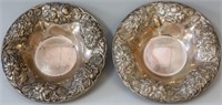 Pair of Kirk Silver Bowls