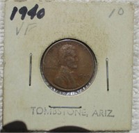 1940 Penny, Found In Tombstone