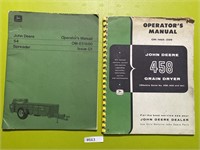 Vintage John Deere Operators manuals(2)large