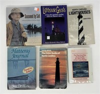 (6) Vintage Outer Banks Books by Stick, Whedbee ..