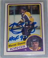 Marcel Dionne Autographed card  No COA