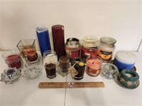 Candles & Candle Holders:  Yankee, Aromatique, etc