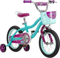 Girls Bike for Toddlers and Kids, 14, inch wheels