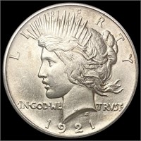 1921 Silver Peace Dollar CLOSELY UNCIRCULATED