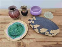 (5) Four Piece Grouping of Art Pottery
