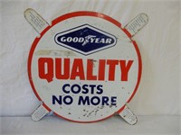 GOODYEAR QUALITY COSTS NO MORE TIN TIRE INSERT