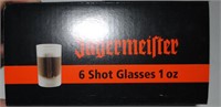 S/6 Jagermeister Shot Glasses