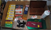 LOT - .22 Ammo and Other Gun Related Items