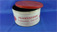 Vintage "Plantation" chocolates tin