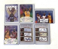 6 Kobe Bryant Iconic Ink basketball cards
