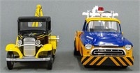 Die Cast Toy Tow Trucks, 2 PCS