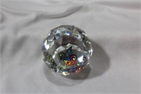 A Swarowski - Disney Golf Ball Crystal Paperweight