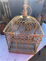 Vintage Metal Bird Cage