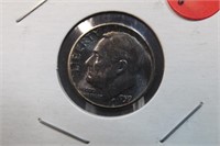 1959 Roosevelt Uncirculated Silver Dime Toned