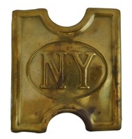 1874 Indian Wars NY Cartridge Belt Buckle