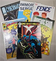 6 Dark Adult Comic Books One Signed