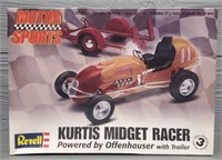 Kurtis Midget Racer Offenhauser w/ Trailer Model