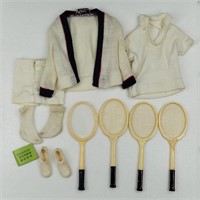 VINTAGE MATTEL BARBIE KEN TIME FOR TENNIS OUTFIT