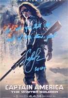 Autograph COA Captain America Photo