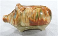 Pottery pig bank